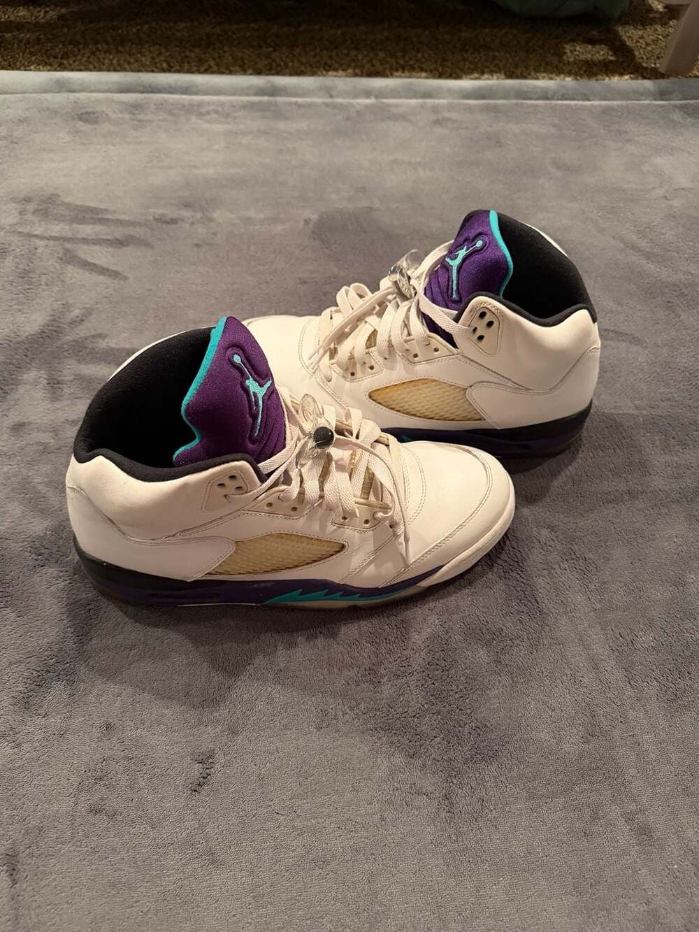 Air Jordan 5 Retro Grape 2013 Mens Size 11